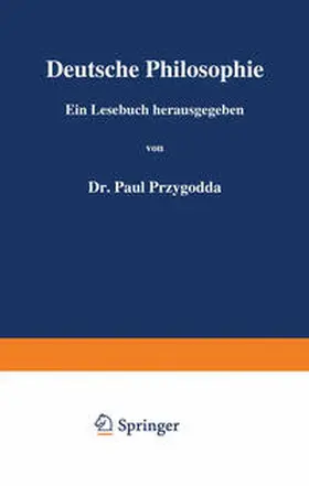 Przygodda / Fichte / Hartmann | Deutsche Philosophie | E-Book | sack.de