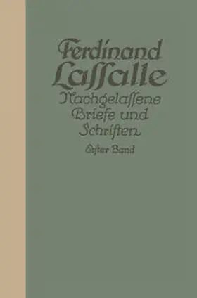 Mayer |  Briefe von und an Lassalle bis 1848 | eBook | Sack Fachmedien
