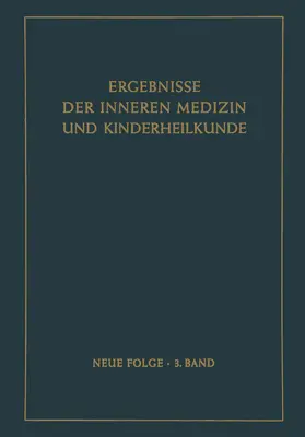 Assmann / Schittenhelm |  Ergebnisse der Inneren Medizin und Kinderheilkunde | Buch |  Sack Fachmedien