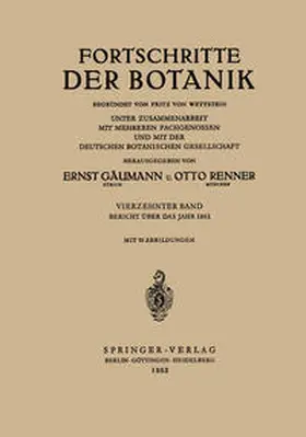 Gäumann / Renner | Bericht Über das Jahr 1951 | E-Book | sack.de