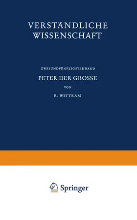 Wittram |  Peter der Grosse | Buch |  Sack Fachmedien