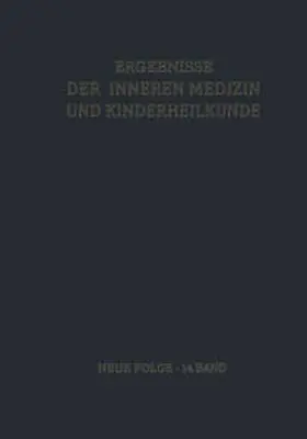 Heilmeyer / Schoen / Rudder |  Ergebnisse der Inneren Medizin und Kinderheilkunde | eBook | Sack Fachmedien