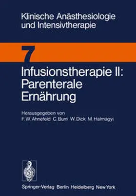 Infusionstherapie II Parenterale Ernährung | E-Book | www2.sack.de