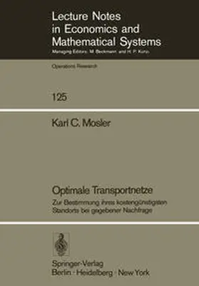 Mosler |  Optimale Transportnetze | eBook | Sack Fachmedien