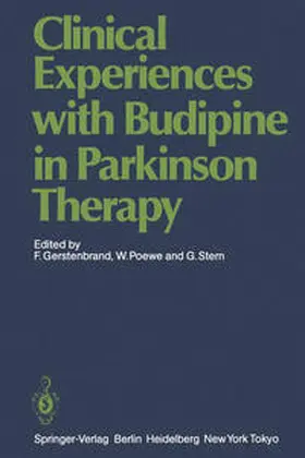 Gerstenbrand / Poewe / Stern |  Clinical Experiences with Budipine in Parkinson Therapy | eBook | Sack Fachmedien