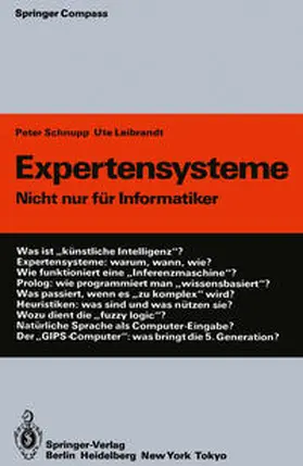 Schnupp / Leibrandt |  Expertensysteme | eBook | Sack Fachmedien