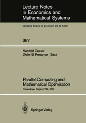Grauer / Pressmar |  Parallel Computing and Mathematical Optimization | eBook | Sack Fachmedien