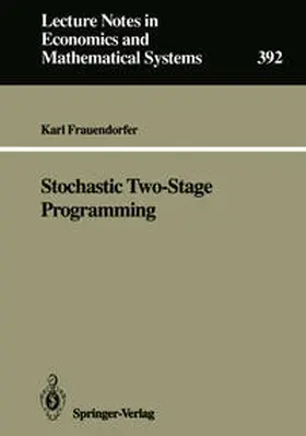 Frauendorfer | Stochastic Two-Stage Programming | E-Book | sack.de