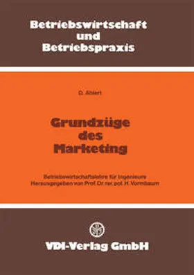 Ahlert / Vormbaum |  Grundzüge des Marketing | eBook | Sack Fachmedien