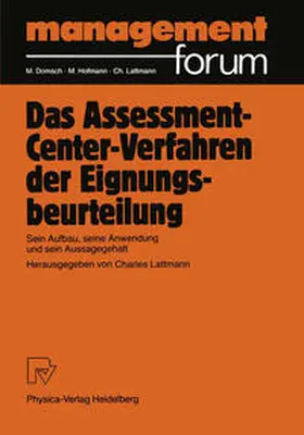 Lattmann |  Das Assessment-Center-Verfahren der Eignungsbeurteilung | eBook | Sack Fachmedien