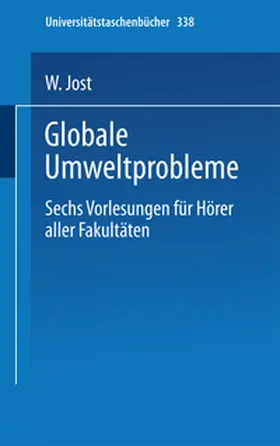 Jost |  Globale Umweltprobleme | eBook | Sack Fachmedien