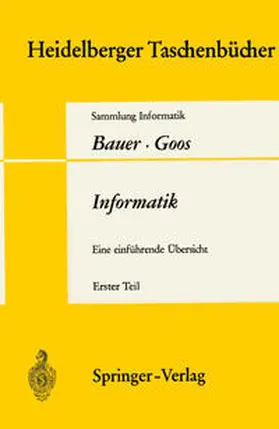 Bauer / Goos |  Informatik | eBook | Sack Fachmedien
