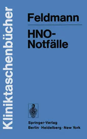 Feldmann |  HNO-Notfälle | eBook | Sack Fachmedien