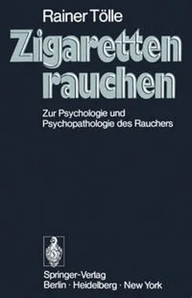 Tölle |  Zigarettenrauchen | eBook | Sack Fachmedien