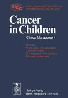Bloom / Lemerle / Neidhardt |  Cancer in Children | eBook | Sack Fachmedien