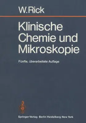 Rick |  Klinische Chemie und Mikroskopie | eBook | Sack Fachmedien