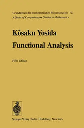 Yosida |  Functional Analysis | eBook | Sack Fachmedien