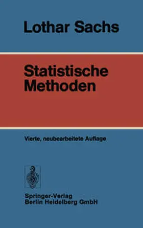 Sachs |  Statistische Methoden | eBook | Sack Fachmedien