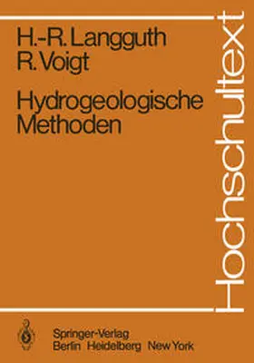 Voigt / Langguth |  Hydrogeologische Methoden | Buch |  Sack Fachmedien