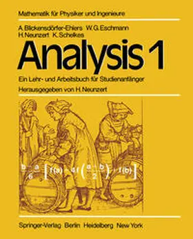 Blickensdörfer-Ehlers / Eschmann / Neunzert |  Analysis 1 | eBook | Sack Fachmedien