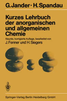 Jander / Spandau |  Kurzes Lehrbuch der anorganischen und allgemeinen Chemie | eBook | Sack Fachmedien