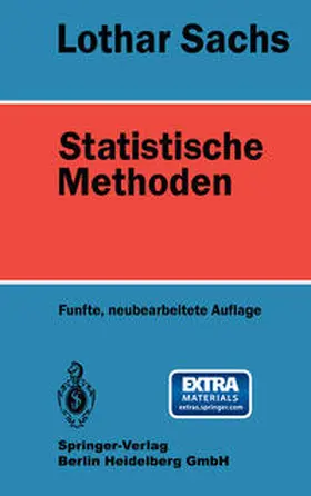 Sachs |  Statistische Methoden | eBook | Sack Fachmedien