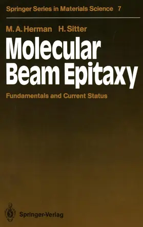 Herman / Sitter |  Molecular Beam Epitaxy | Buch |  Sack Fachmedien