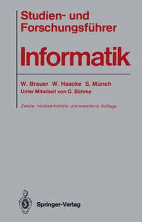 Brauer / Haacke / Münch |  Studien- und Forschungsführer Informatik | eBook | Sack Fachmedien
