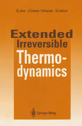 Jou / Casas-Vazquez / Lebon |  Extended Irreversible Thermodynamics | eBook | Sack Fachmedien