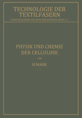 Mark / Herzog |  Physik und Chemie der Cellulose | Buch |  Sack Fachmedien