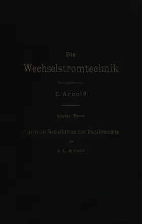 la Cour |  Theorie der Wechselströme und Transformatoren | Buch |  Sack Fachmedien