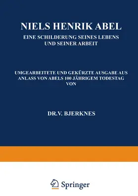 Bjerknes / Wegener-Köppen |  Niels Henrik Abel | Buch |  Sack Fachmedien