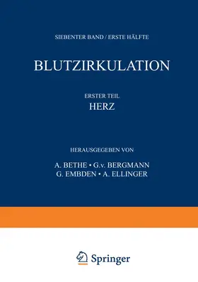 Bethe / Bergmann / Embden |  Handbuch der normalen und pathologischen Physiologie | Buch |  Sack Fachmedien