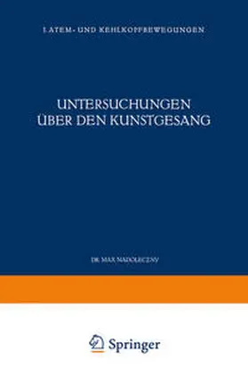 Nadoleczny | Untersuchungen über den Kunstgesang | E-Book | sack.de
