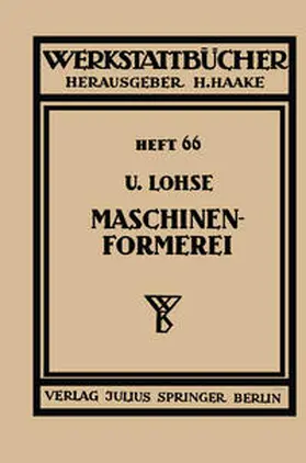 Lohse / Haake |  Maschinenformerei | eBook | Sack Fachmedien