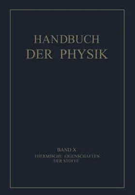 Drucker / Grüneisen / Körber |  Thermische Eigenschaften der Stoffe | eBook | Sack Fachmedien