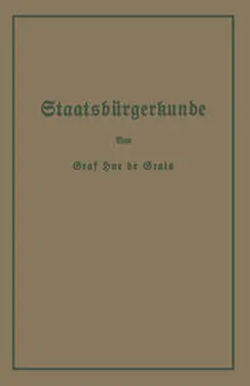 de Grais |  Staatsbürgerkunde | eBook | Sack Fachmedien