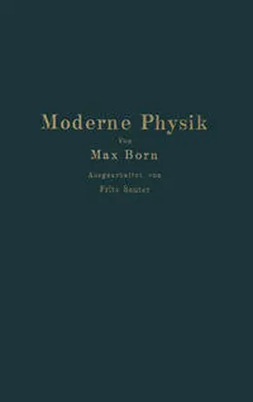 Born / Sauter | Moderne Physik | E-Book | sack.de