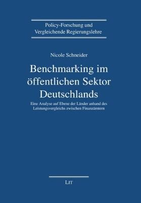 Schneider |  Benchmarking im öffentlichen Sektor Deutschlands | Buch |  Sack Fachmedien