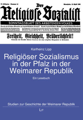 Lipp |  Religiöser Sozialismus in der Pfalz in der Weimarer Republik | Buch |  Sack Fachmedien
