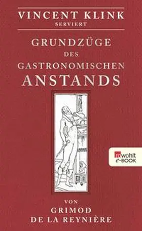 Klink |  Grundzüge des gastronomischen Anstands | eBook | Sack Fachmedien