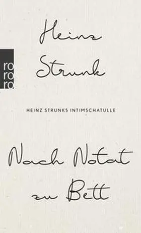 Strunk |  Nach Notat zu Bett | eBook | Sack Fachmedien