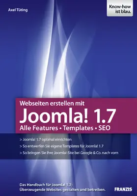 Tüting |  Webseiten erstellen mit Joomla! 1.7 | eBook | Sack Fachmedien