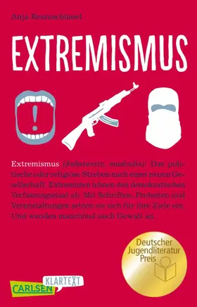 Reumschüssel |  Carlsen Klartext: Extremismus | eBook | Sack Fachmedien