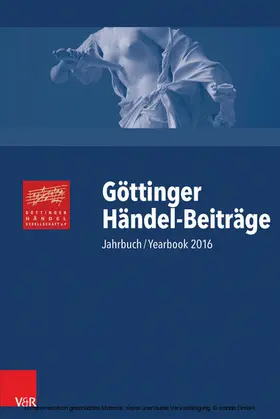 Sandberger / Lütteken |  Göttinger Händel-Beiträge, Band 17 | eBook | Sack Fachmedien