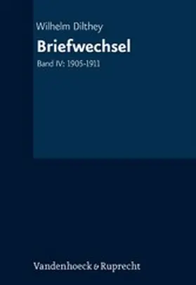 Dilthey / Kühne-Bertram / Lessing | Briefwechsel | E-Book | sack.de