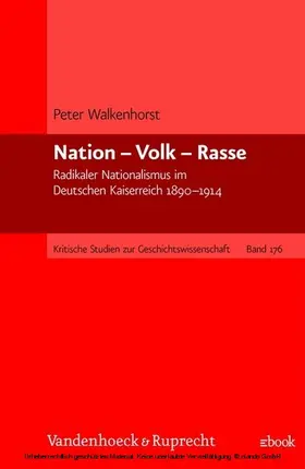 Walkenhorst |  Nation – Volk – Rasse | eBook | Sack Fachmedien