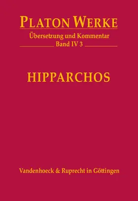 Platon / Schubert | Hipparchos | E-Book | sack.de