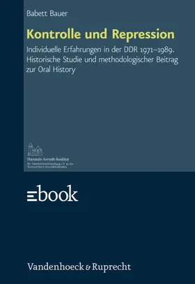 Bauer | Kontrolle und Repression | E-Book | sack.de