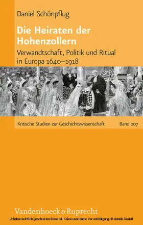 Schönpflug |  Die Heiraten der Hohenzollern | eBook | Sack Fachmedien